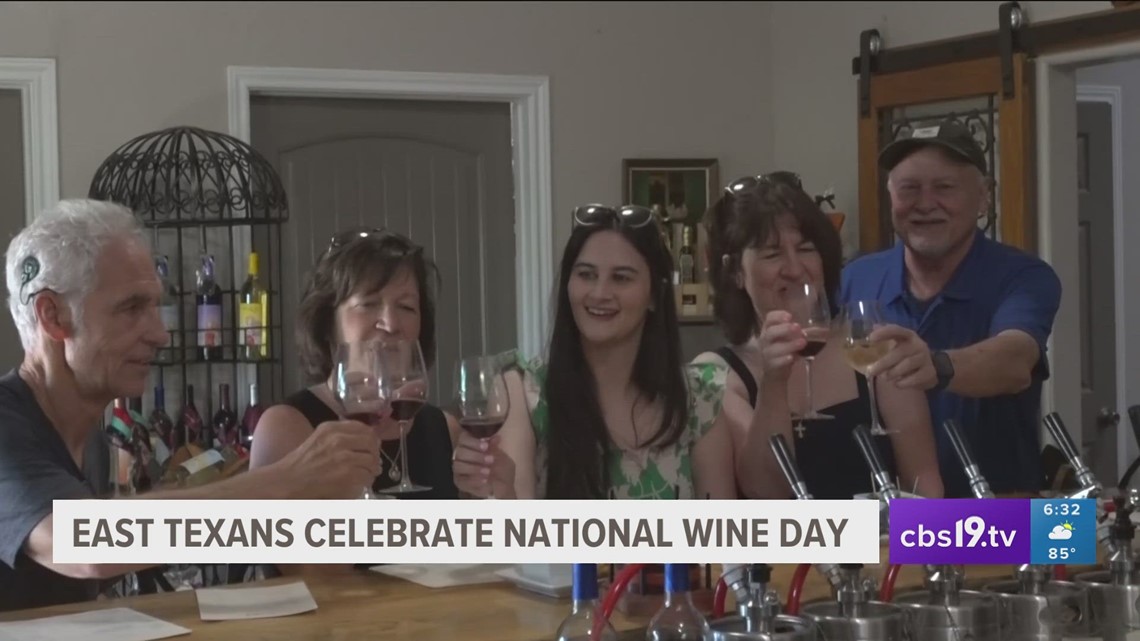 East Texans celebrate National Wine Day