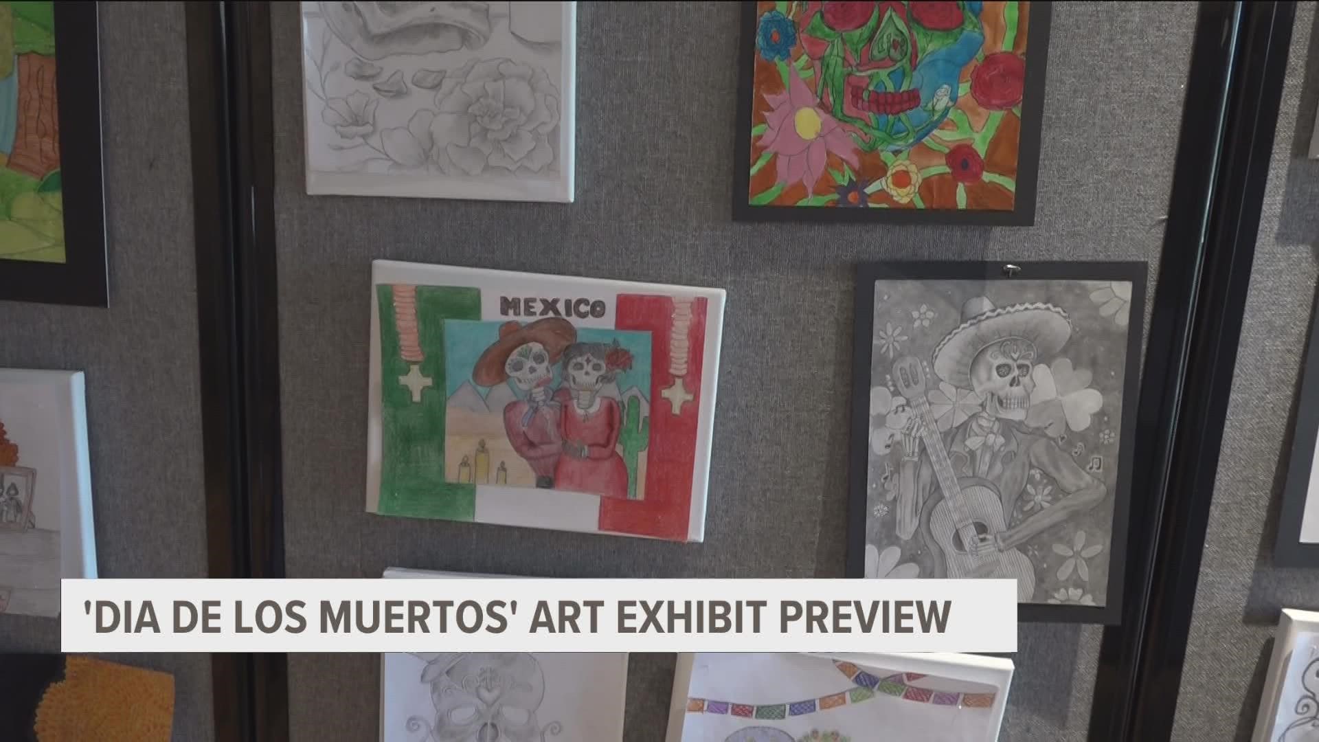 With more than 100 entries, the art exhibit has it's largest collection yet.