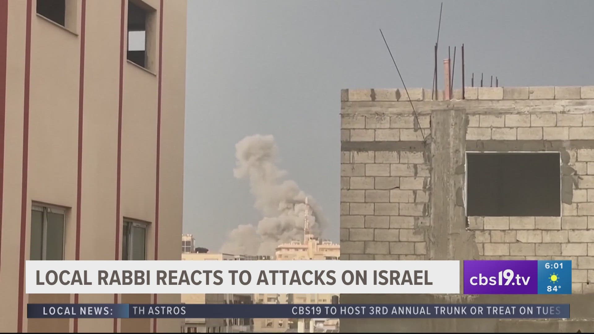 Katz describes the latest strike in the ongoing Israeli - Palestinian conflict, this weekend’s violent attack on Israel carried out by the terrorist group Hamas.