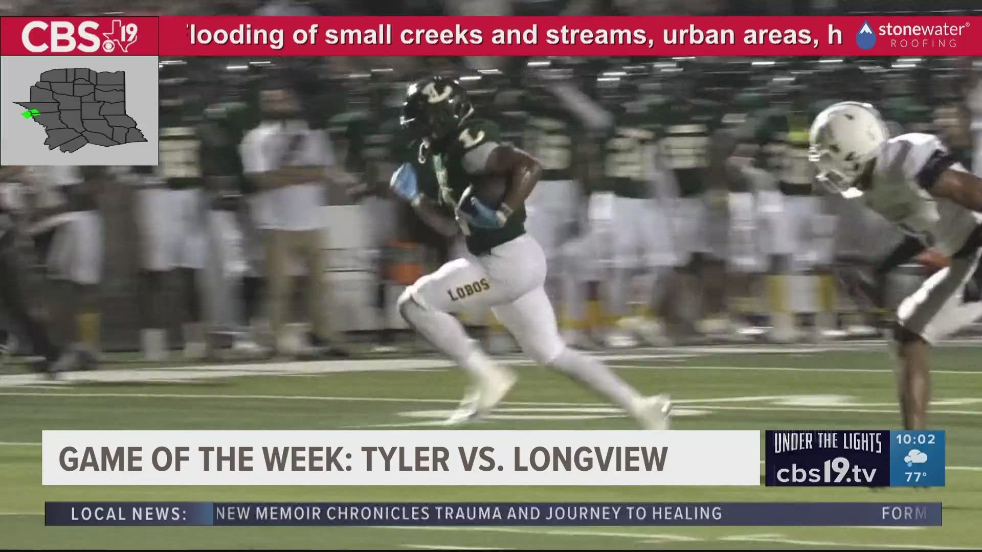 For more East Texas high school football action, visit https://www.cbs19.tv/under-the-lights.