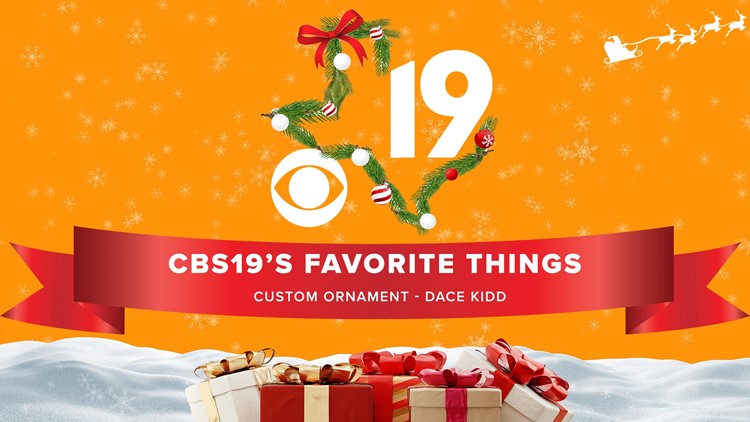 CBS19’s Favorite Things: Custom Ornament by Dace Kidd