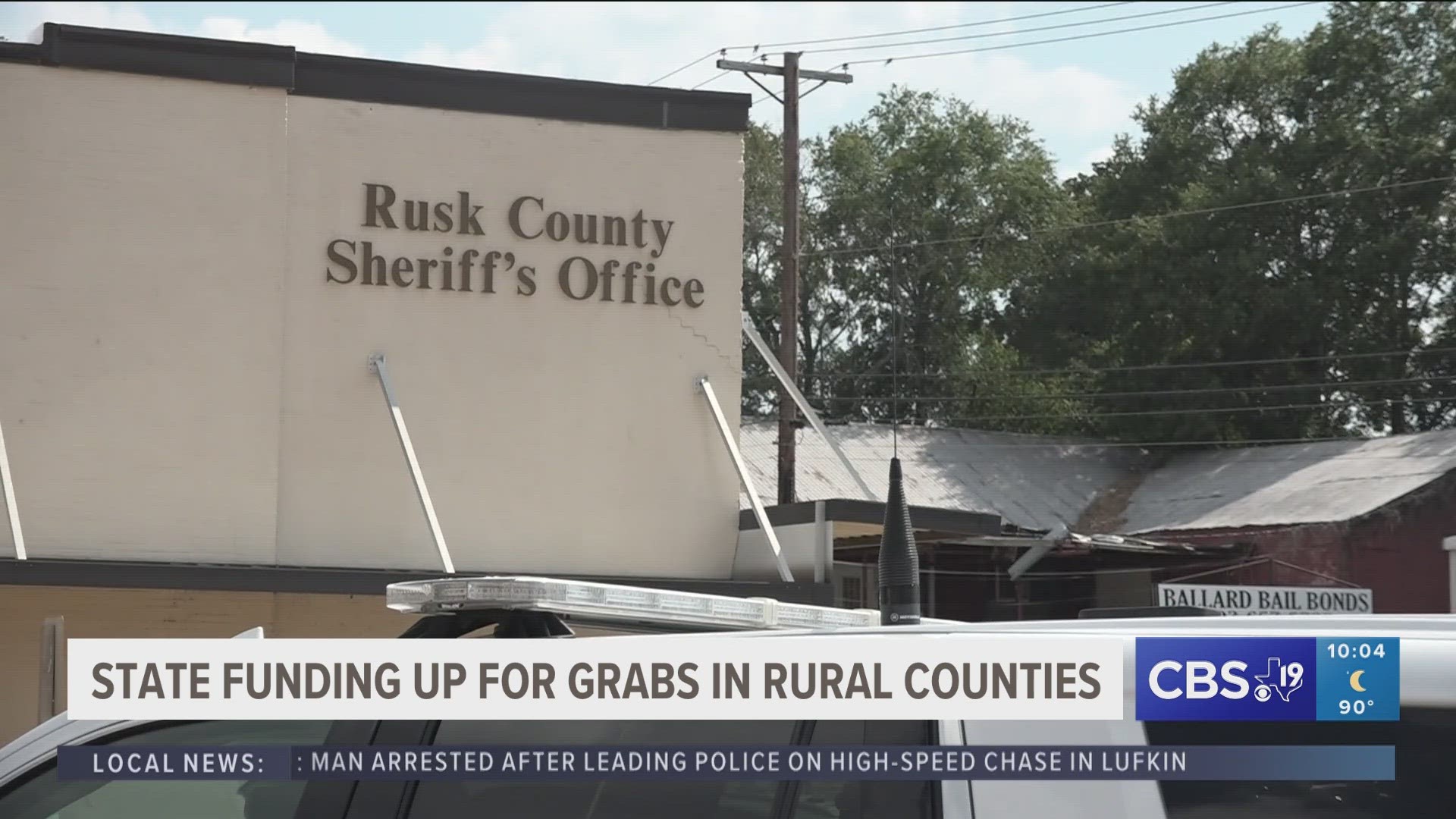 With the passing of Senate Bill 22 rural county sheriff's offices can soon apply for up to $500,000 in state grants depending on population size.