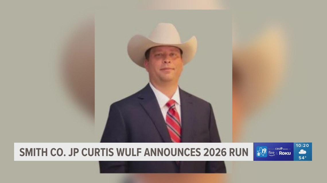 Smith County Pct. Justice of the Peace Curtis Wulf seeking re-election