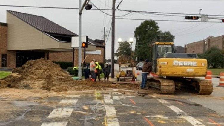 City of Tyler delays reopening portion of Rice Rd., until Dec. 6 due to sinkhole repairs