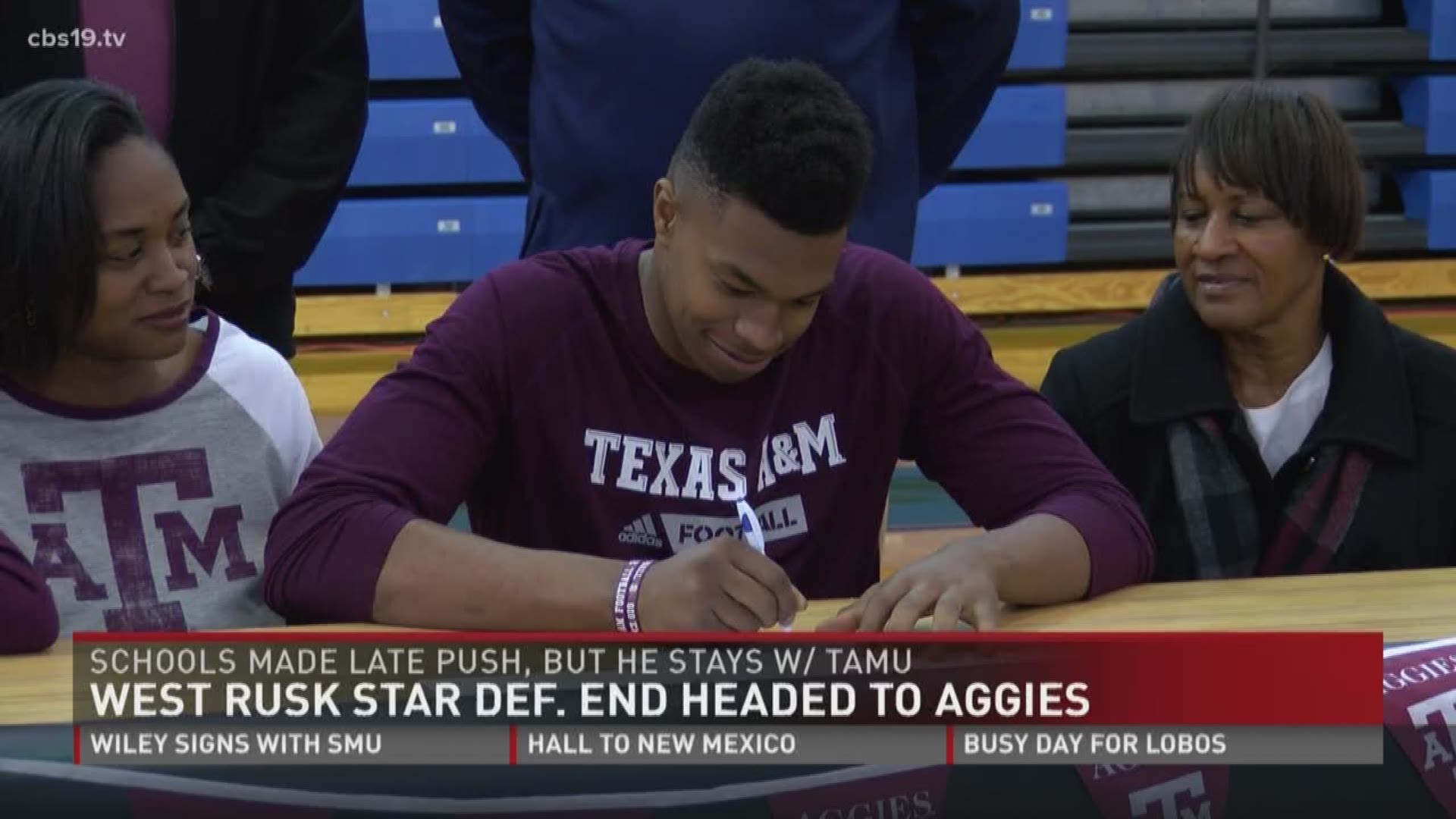 Wilson Signs With Texas A&M