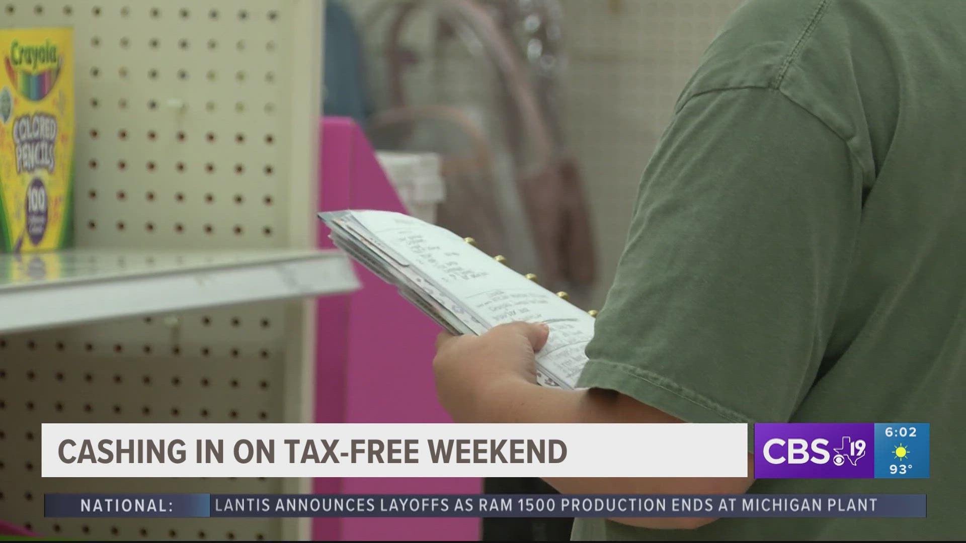 East Texans cash in on Tax-Free Weekend as students head back to school