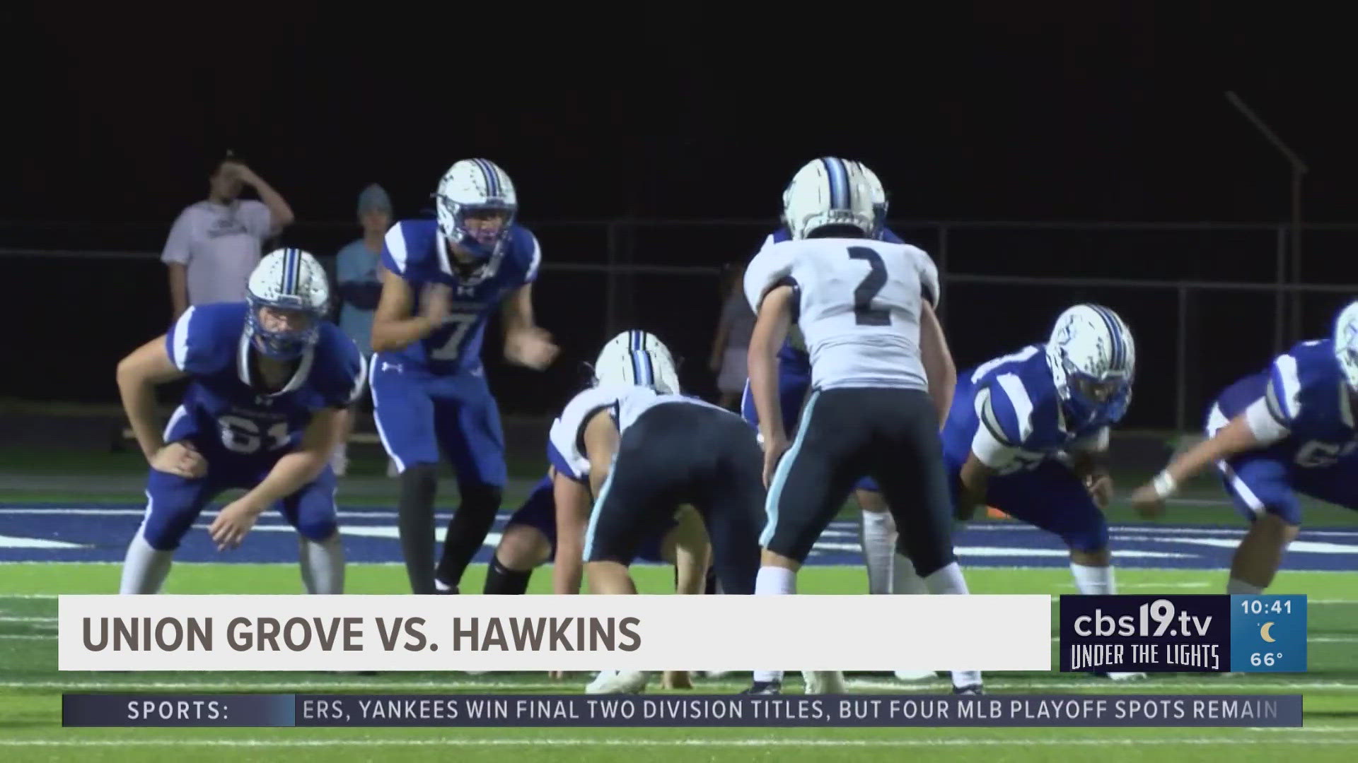 For more East Texas high school football action, visit https://www.cbs19.tv/under-the-lights.