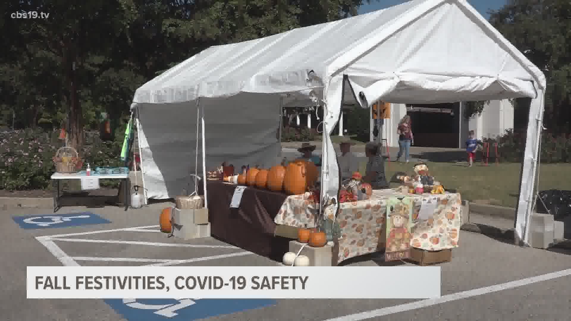 Safety measures have been put in place to enjoy fall activities during the coronavirus pandemic.