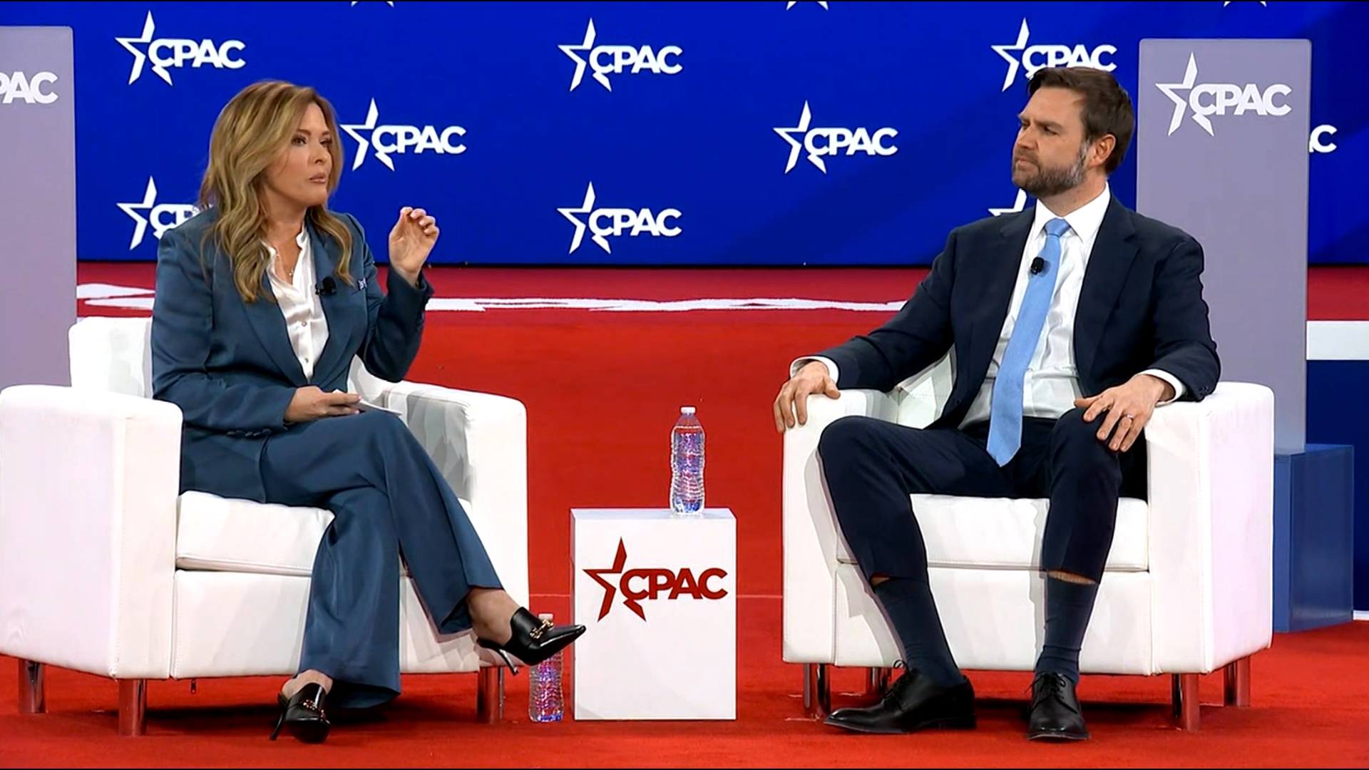 Vice President JD Vance gave remarks at the Conservative Political Action Conference (CPAC) in Washington, D.C. on Thursday.