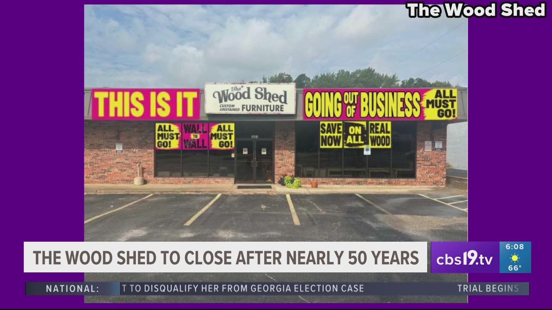 According to their website, The Wood Shed first opened in 1976 under the name Can Do Furniture.