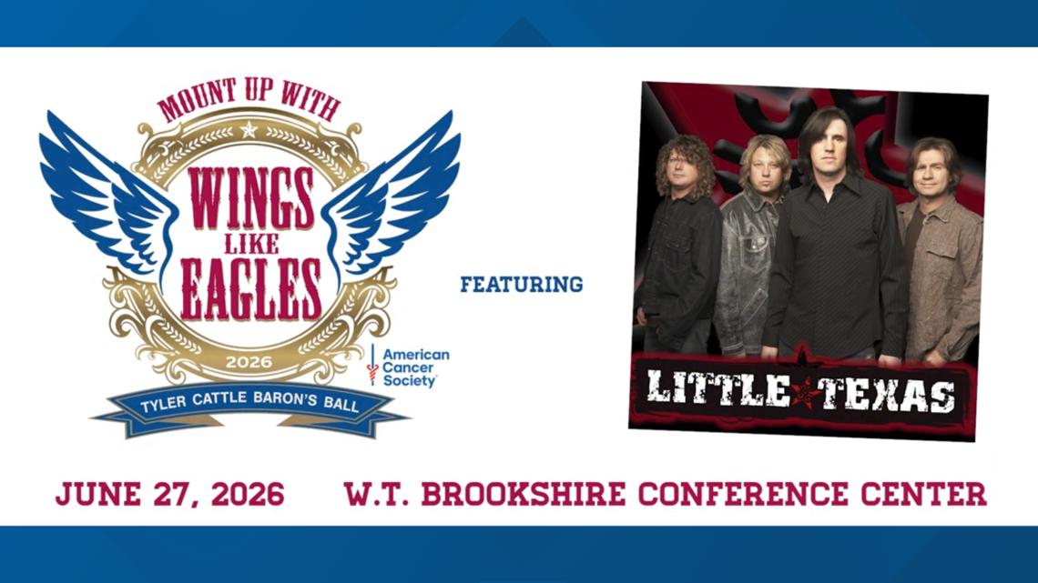 Little Texas to headline 38th annual Cattle Baron’s Ball in Tyler