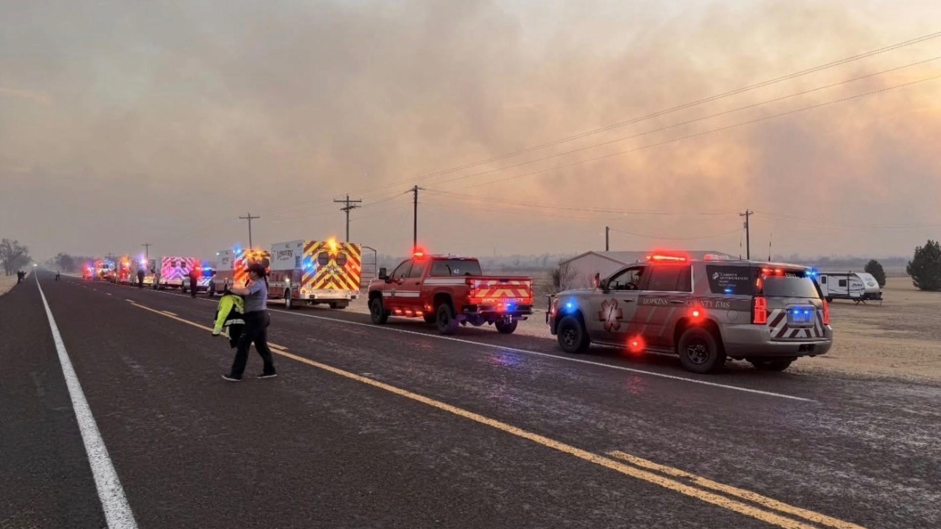East Texas firefighters deployed to Panhandle to help fight wildfires ...