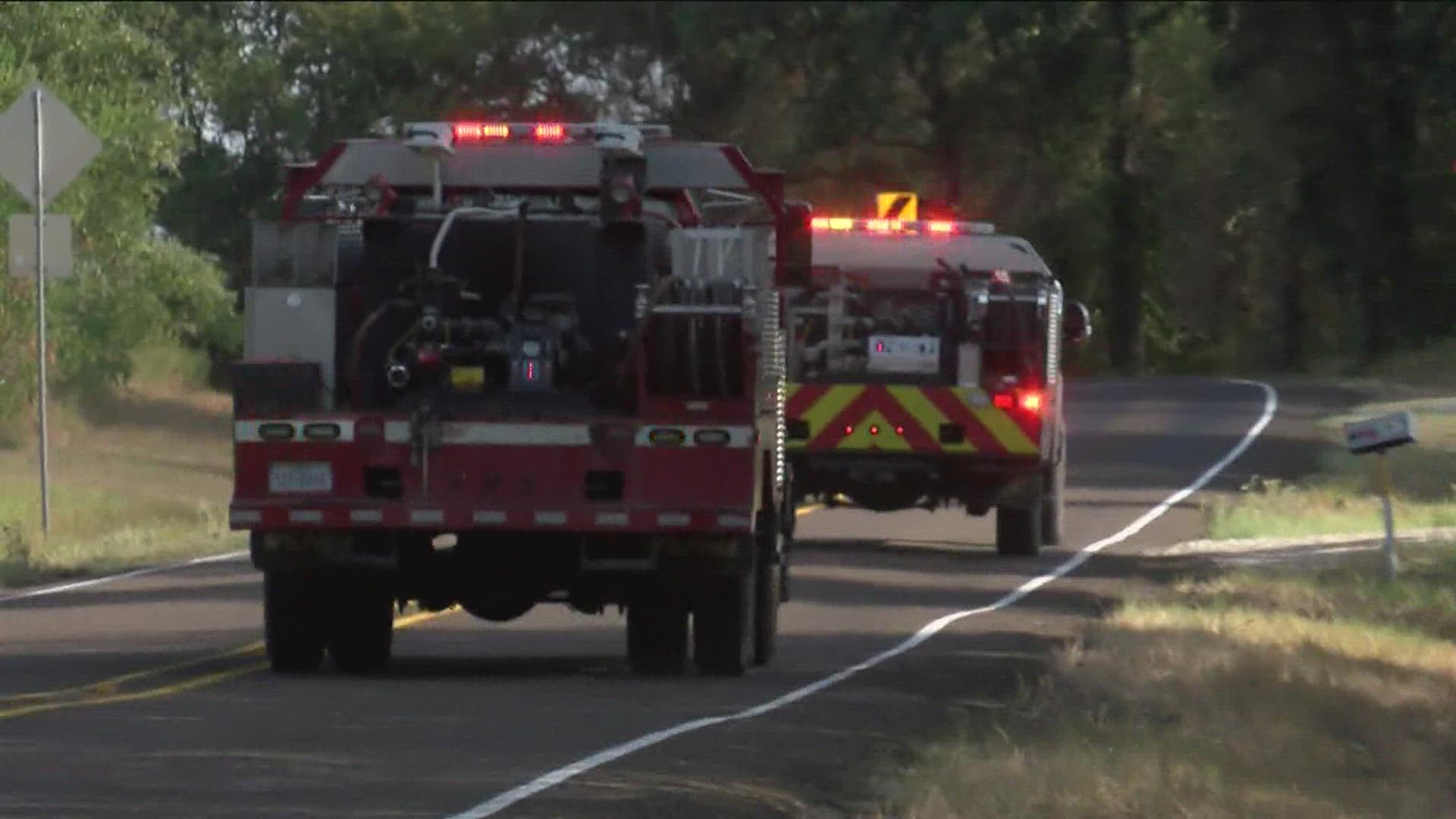 "It was some of the more extreme fire behavior I've seen in my 27 years of being a volunteer firemen," said Adam Robinson, Payne Springs Fire Chief.