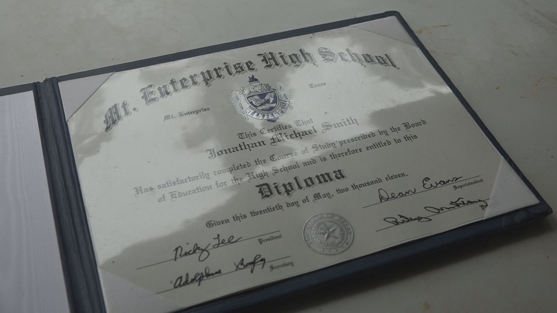 Man finds high school diploma on East Texas highway - Vimarsana News