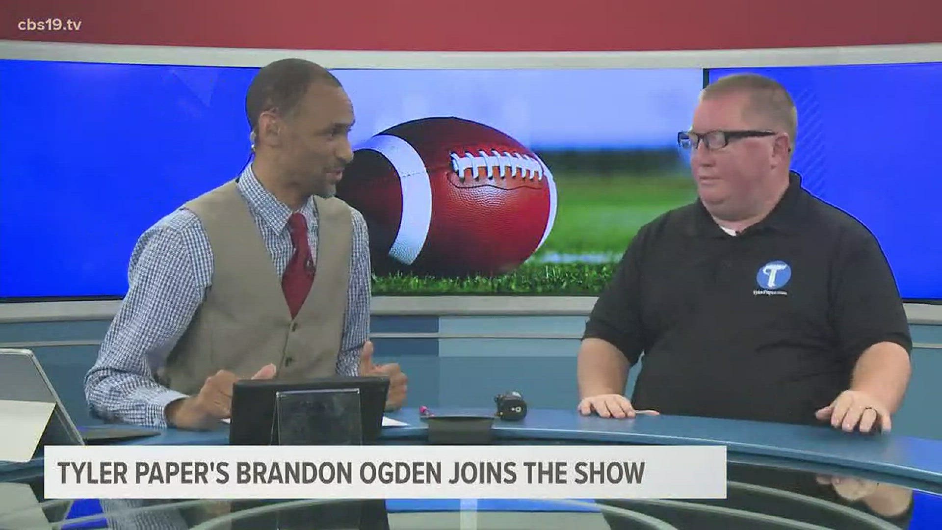 Tyler's Paper Brandon Ogden joins the show