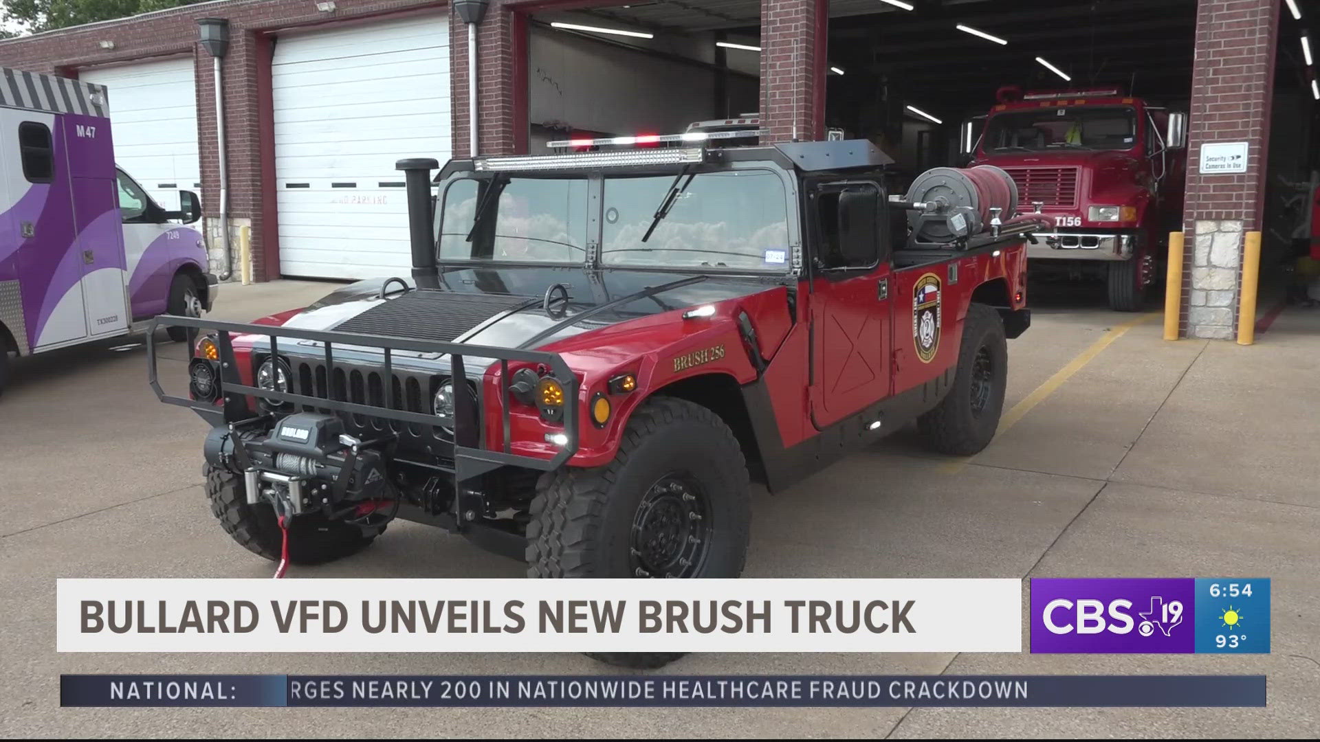 The vehicle will be used to combat wildfires among many other uses like high water rescues.