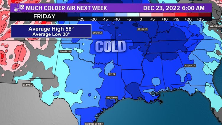 Arctic Air Takes Aim on Texas