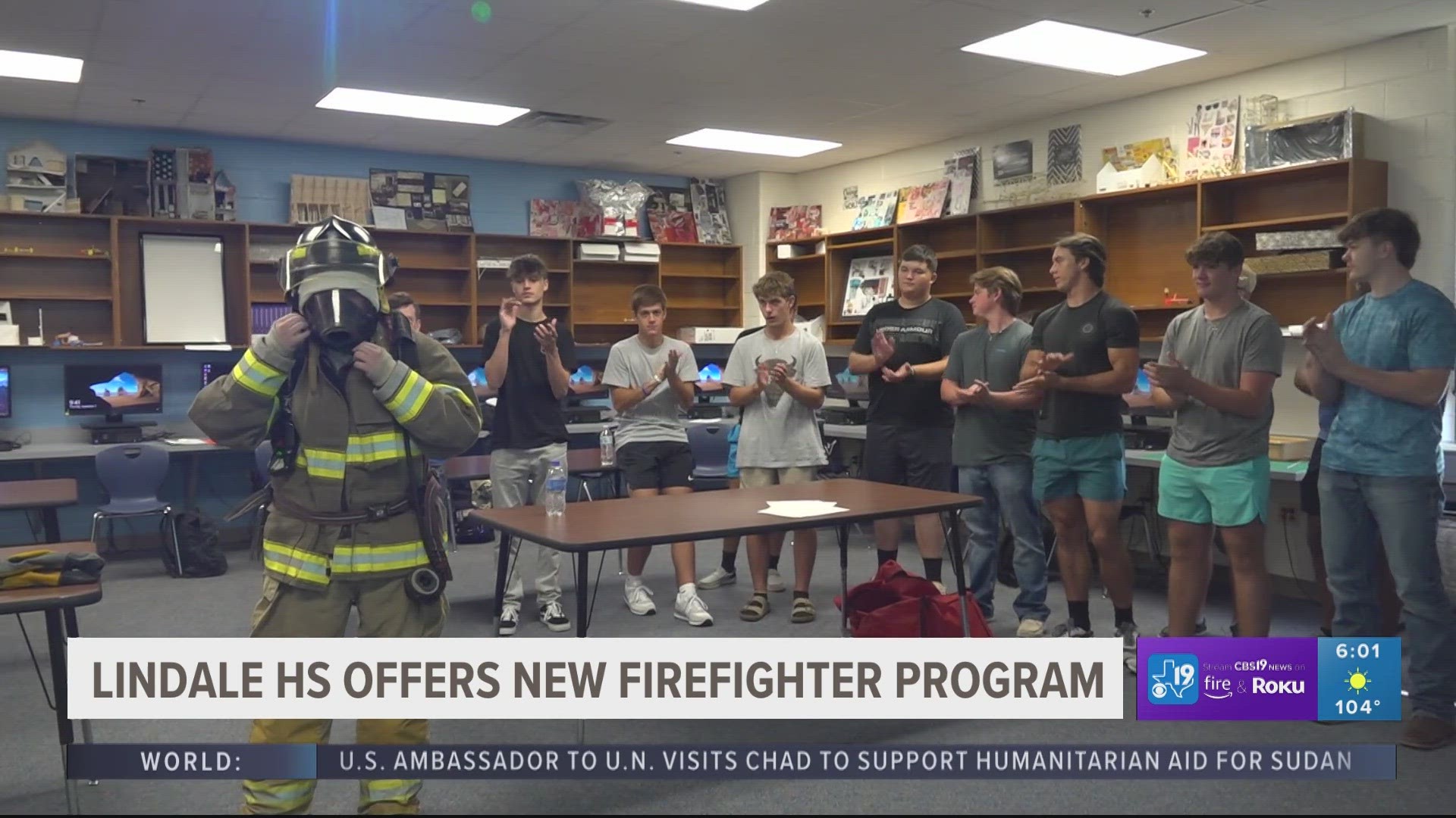 A new course at Lindale ISD is giving students an opportunity to prepare for a career built around saving lives.