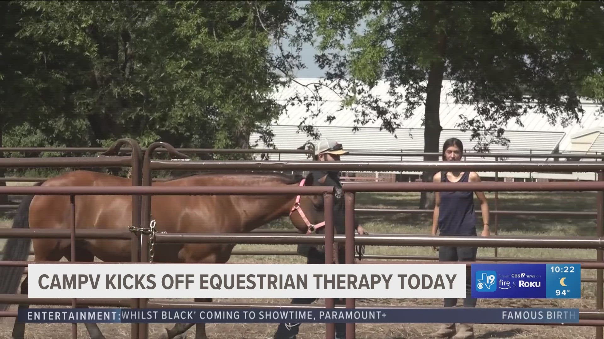 Starbrite teamed up with Camp V to provide equine assisted activities that can benefit local veterans.