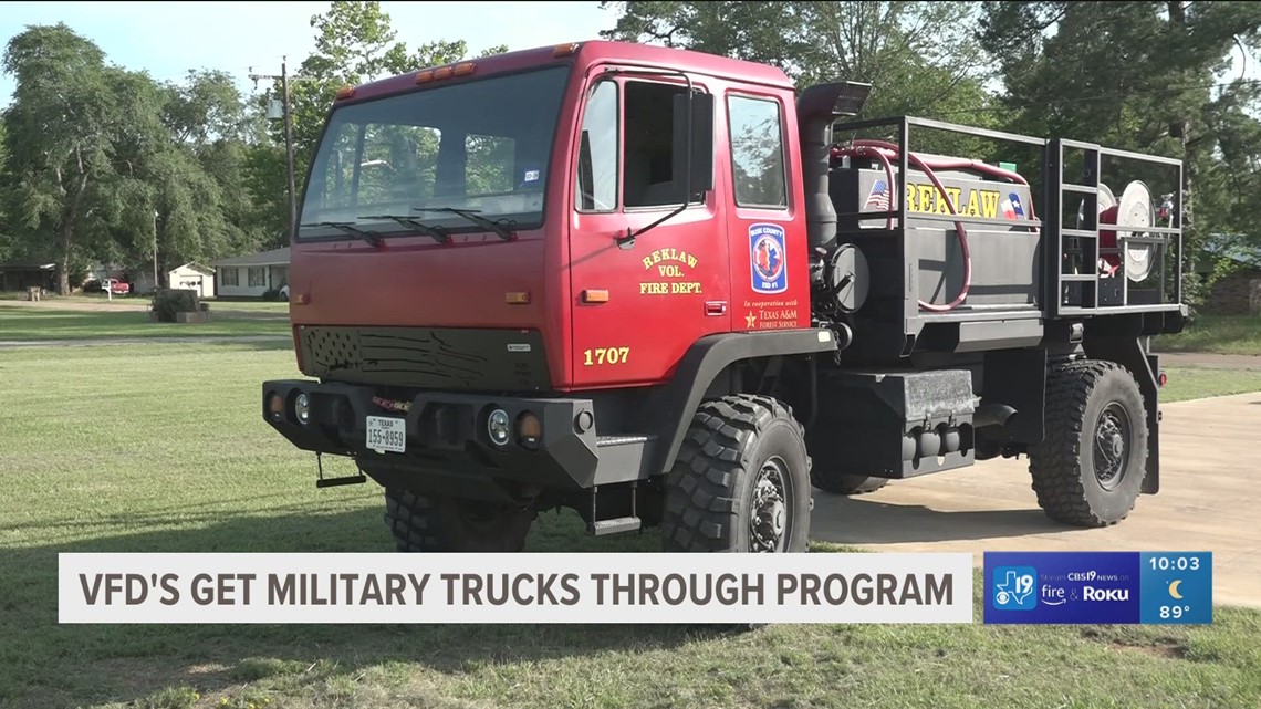 Local fire departments using transformed military trucks - Vimarsana News