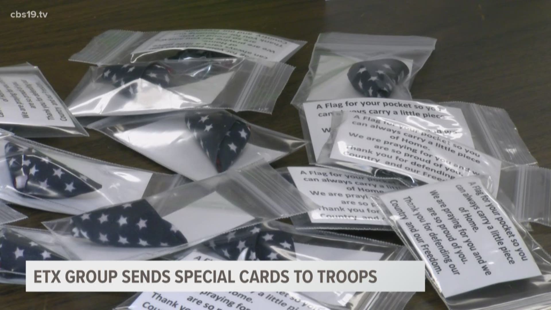 A Longview-based American Legion Auxiliary group meets once a week to create custom greetings cards to send to deployed military trips, so that the soldiers can, in turn, send the cards home to their families.