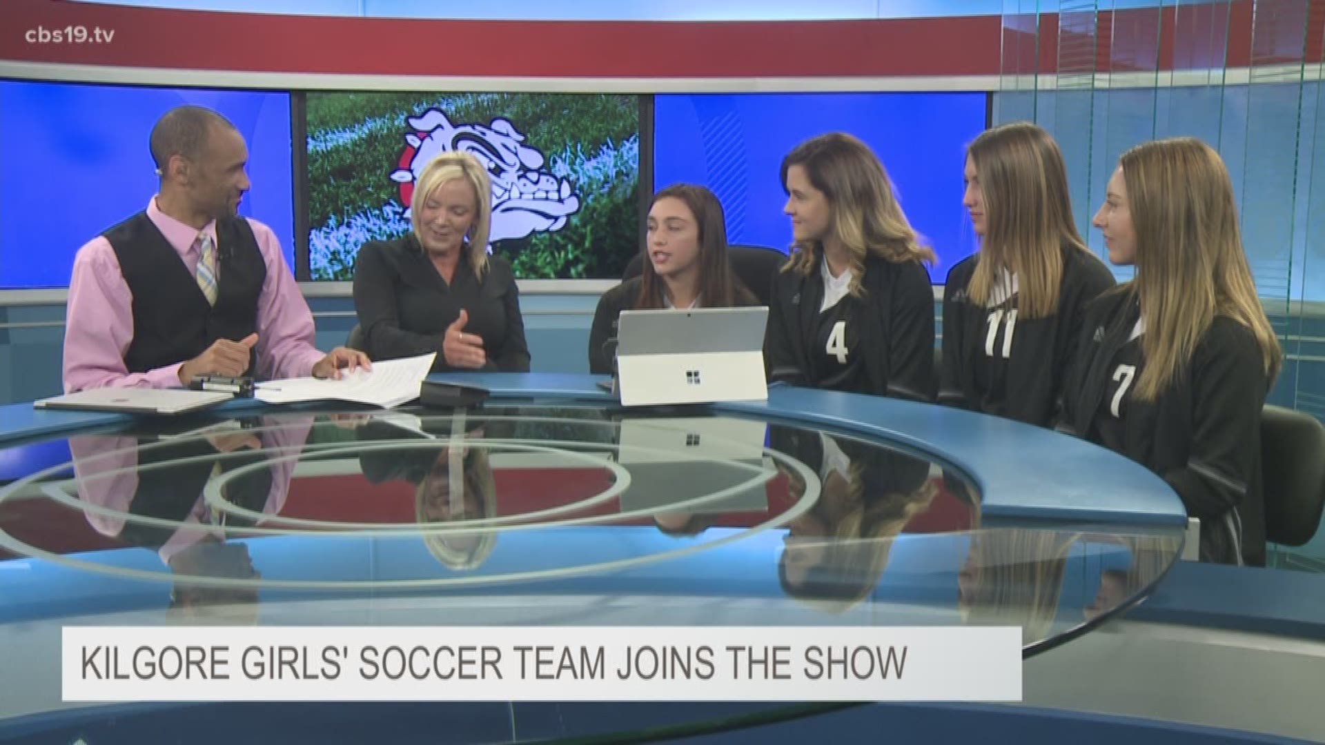 Sunday Interview Kilgore girls soccer team joins the show cbs19