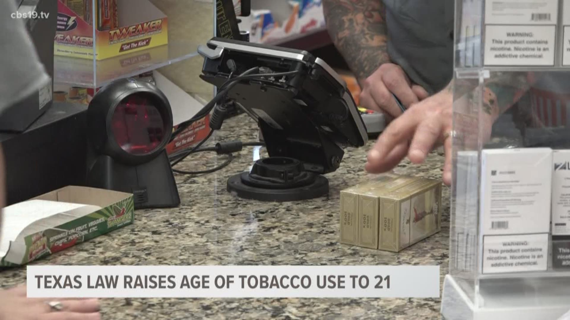 new tobacco law in texas Texas raises smoking age to 21
