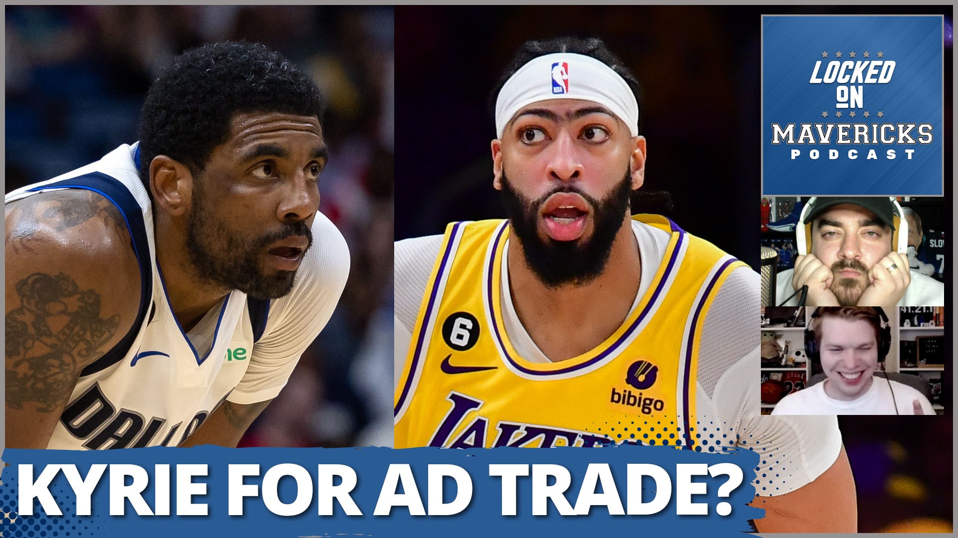 Nick Angstadt & Isaac Harris discuss the possibility of a Los Angeles Lakers and Dallas Mavericks trade swapping Kyrie Irving for Anthony Davis.