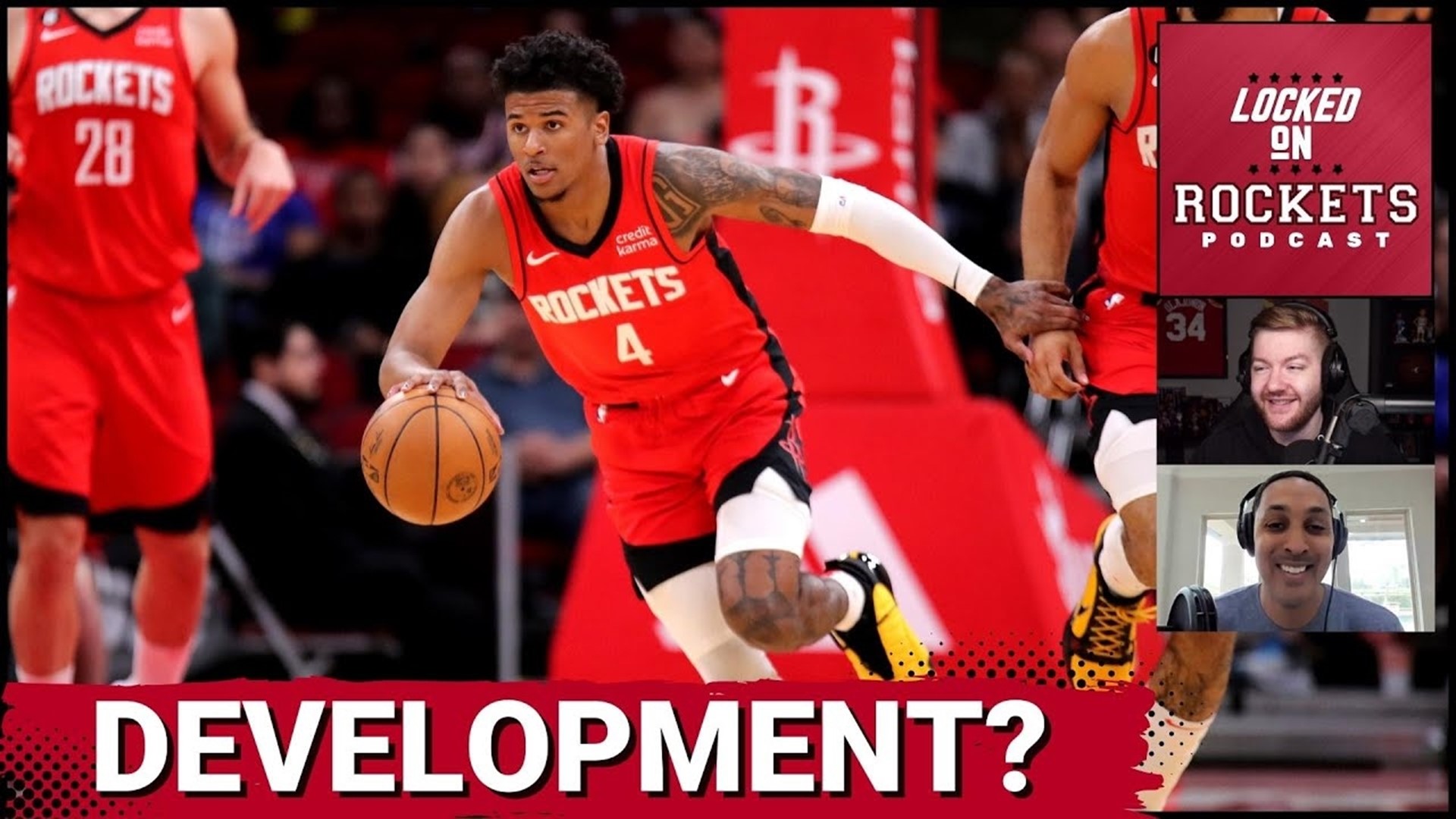 Host Jackson Gatlin is joined by Houston Rockets broadcaster Ryan Hollins to discuss areas of improvement for Jalen Green and more.