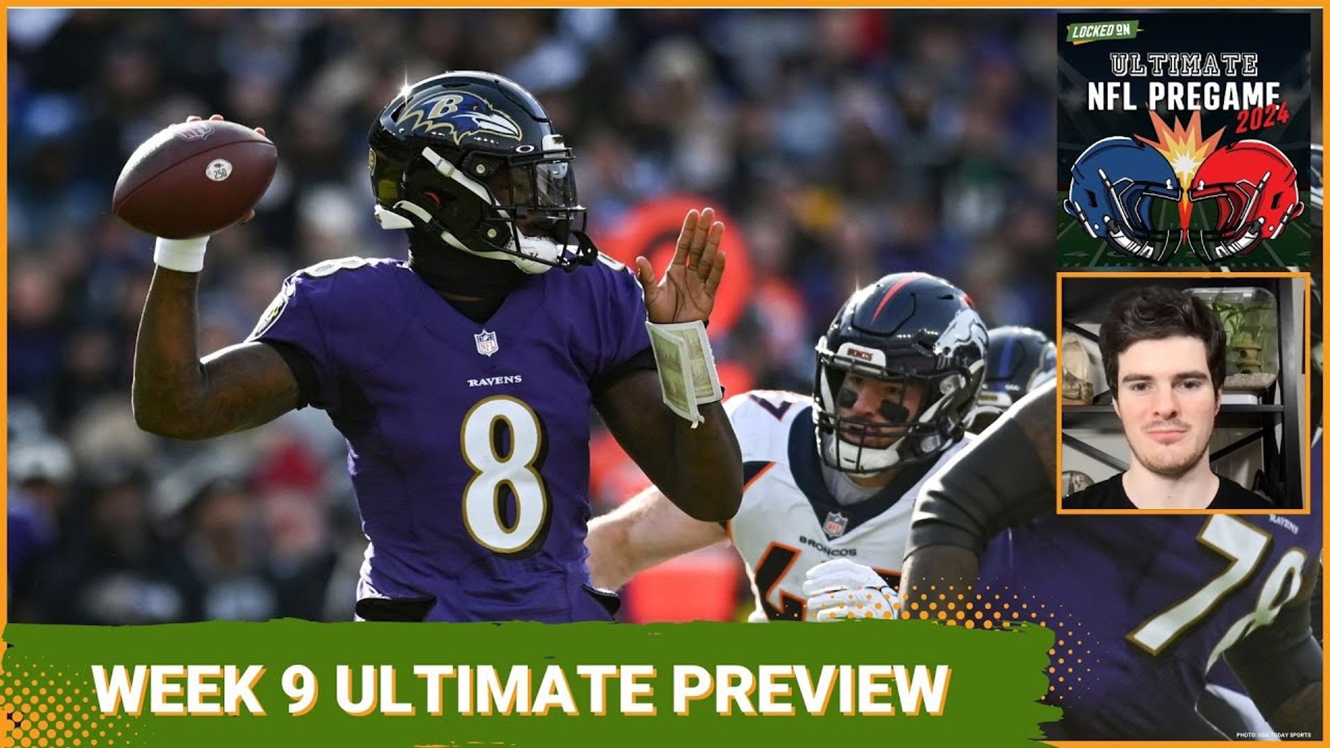 We look at the Baltimore Ravens trying to best the Denver Broncos in Week 9, discussing if they can come out on top and more.