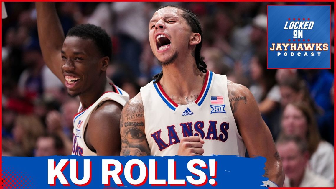 DOMINANCE: Kansas Rolls Davidson as Kohl Rosario and Jayden Dawson DELIVER for Jayhawks