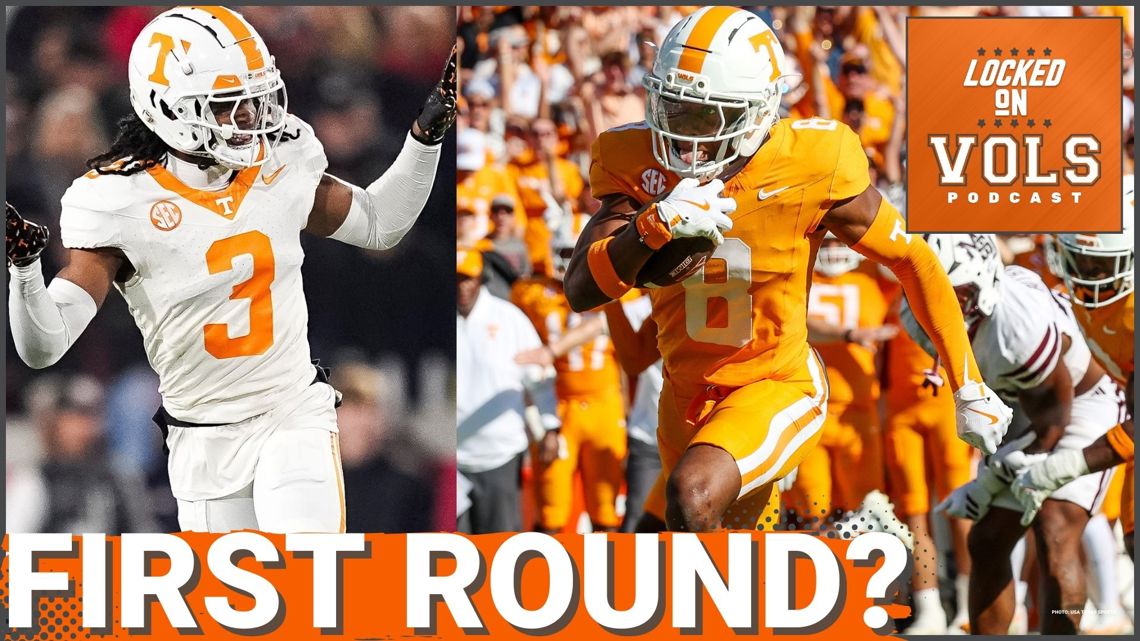 NFL MOCK DRAFT: Tennessee Football’s Jermod McCoy & Colton Hood could make HISTORY with LA Rams