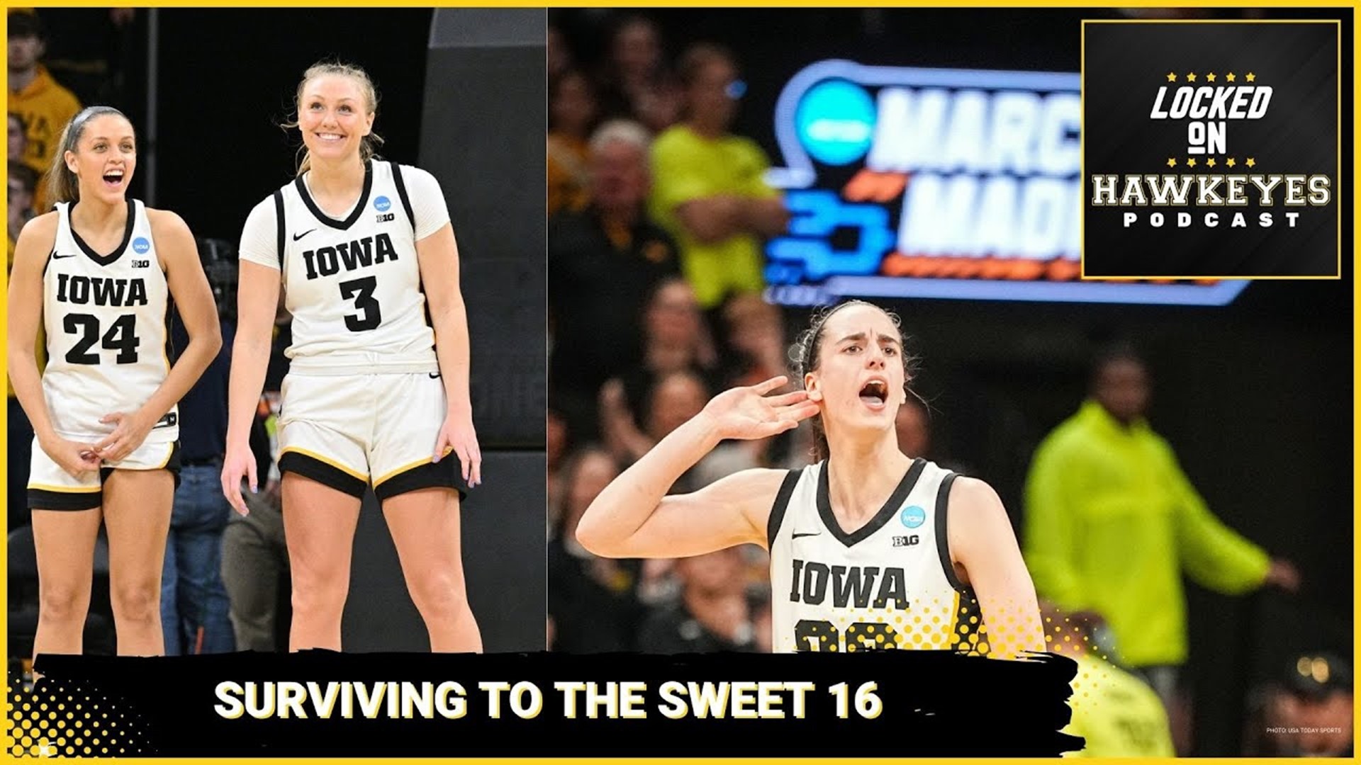 INSTANT REACTION: Hawkeye Hoops - Iowa Women on to the Sweet 16, The Sydney Affolter play