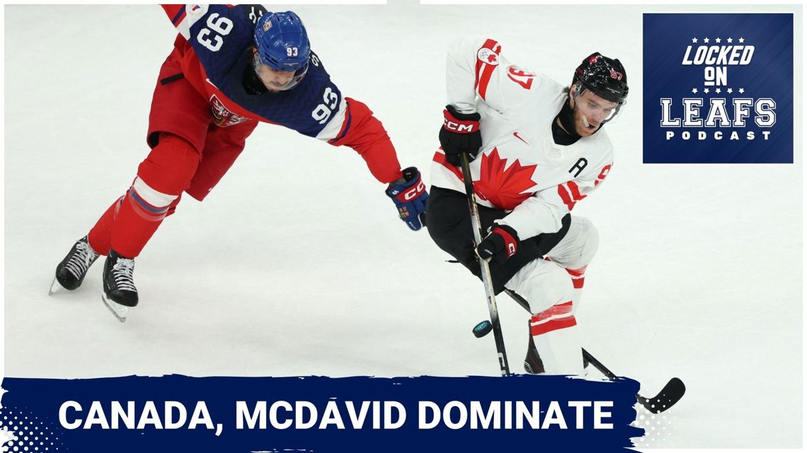 Canada dominates to start Olympics, Toronto Maple Leafs captain Auston Matthews scores for U.S.