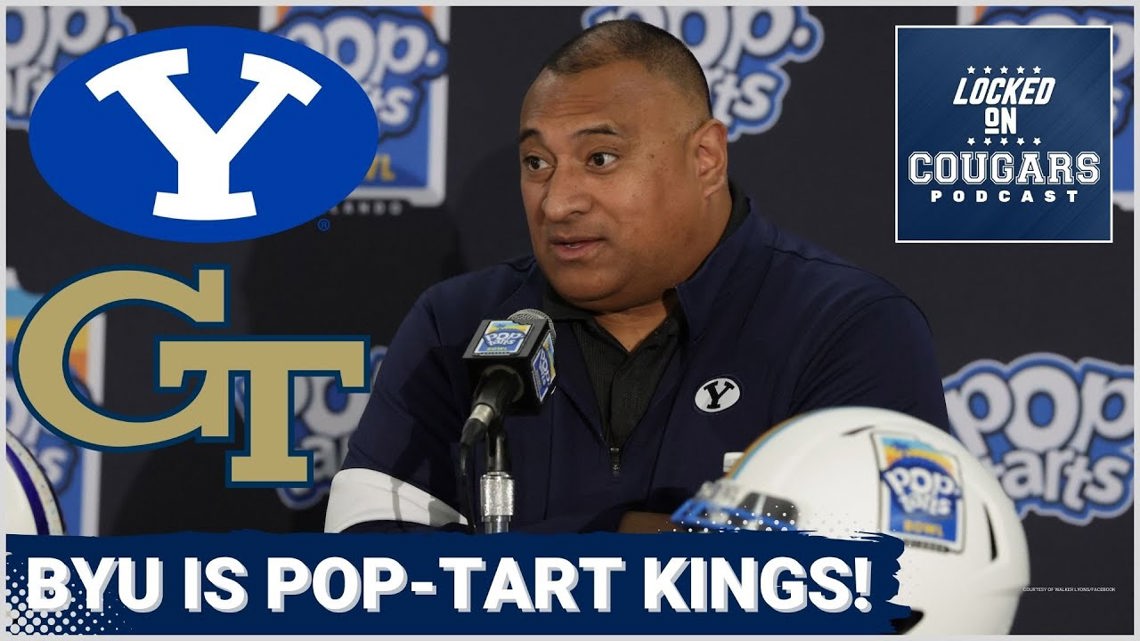 POP-TART CHAMPS: Bear Bachmeier & Evan Johnson Lead #12 BYU to Bowl STATEMENT Win Over Georgia Tech