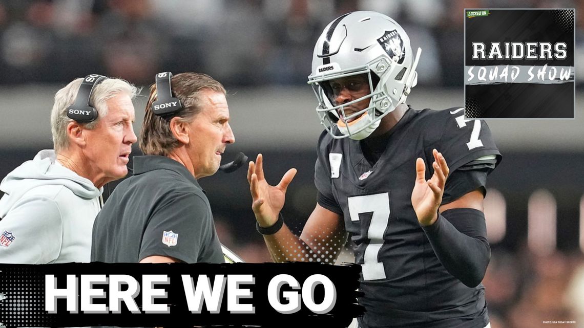 RAIDERS SQUAD SHOW: Geno Smith's APOLOGY | Las Vegas RAIDERS vs Los Angeles CHARGERS PREVIEW