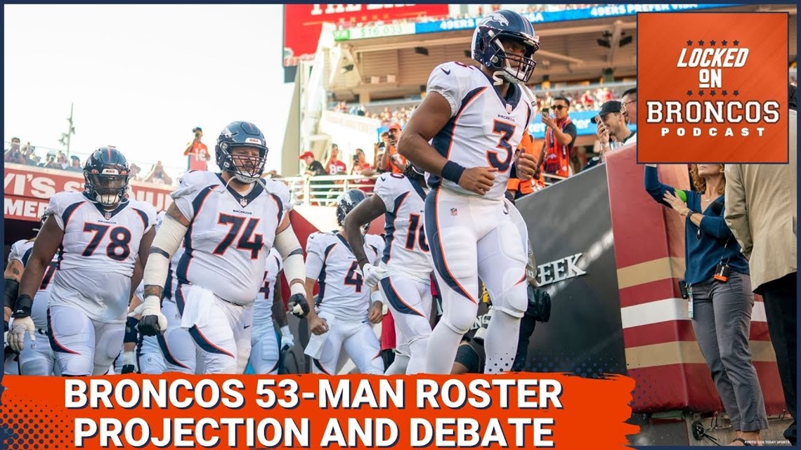 Projecting the Denver Broncos' 53-man roster for the 2023 season