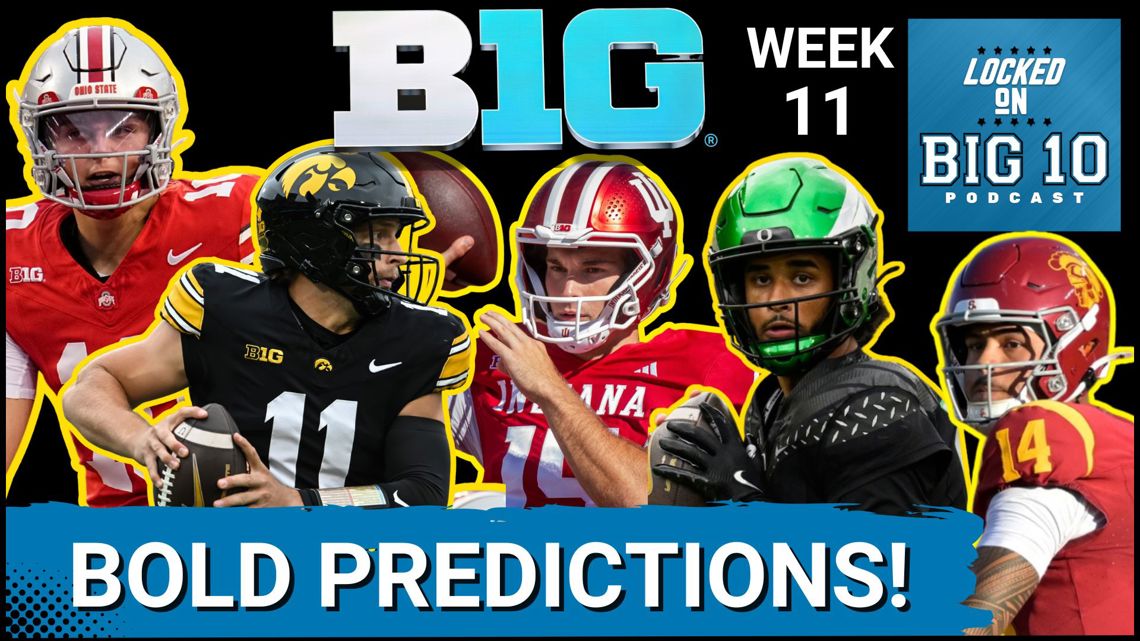 BIG 10 PIGSKIN PICKS: Ducks Get UPSET at Iowa? Indiana CAUTIOUS at Penn State? USC COVERS?