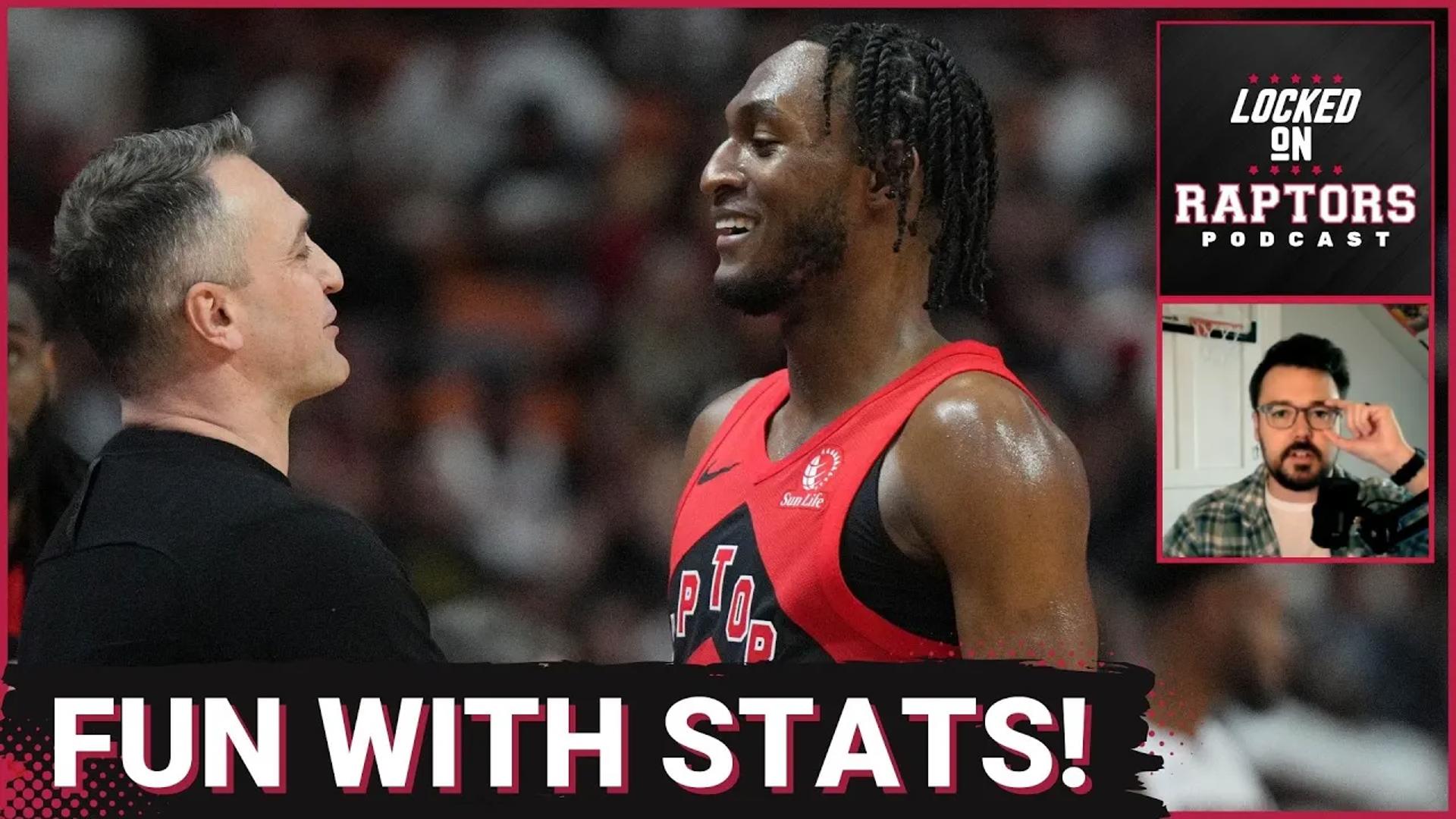 What are the most important stats to keep watch of for the Toronto Raptors throughout the 2024-25 NBA season?