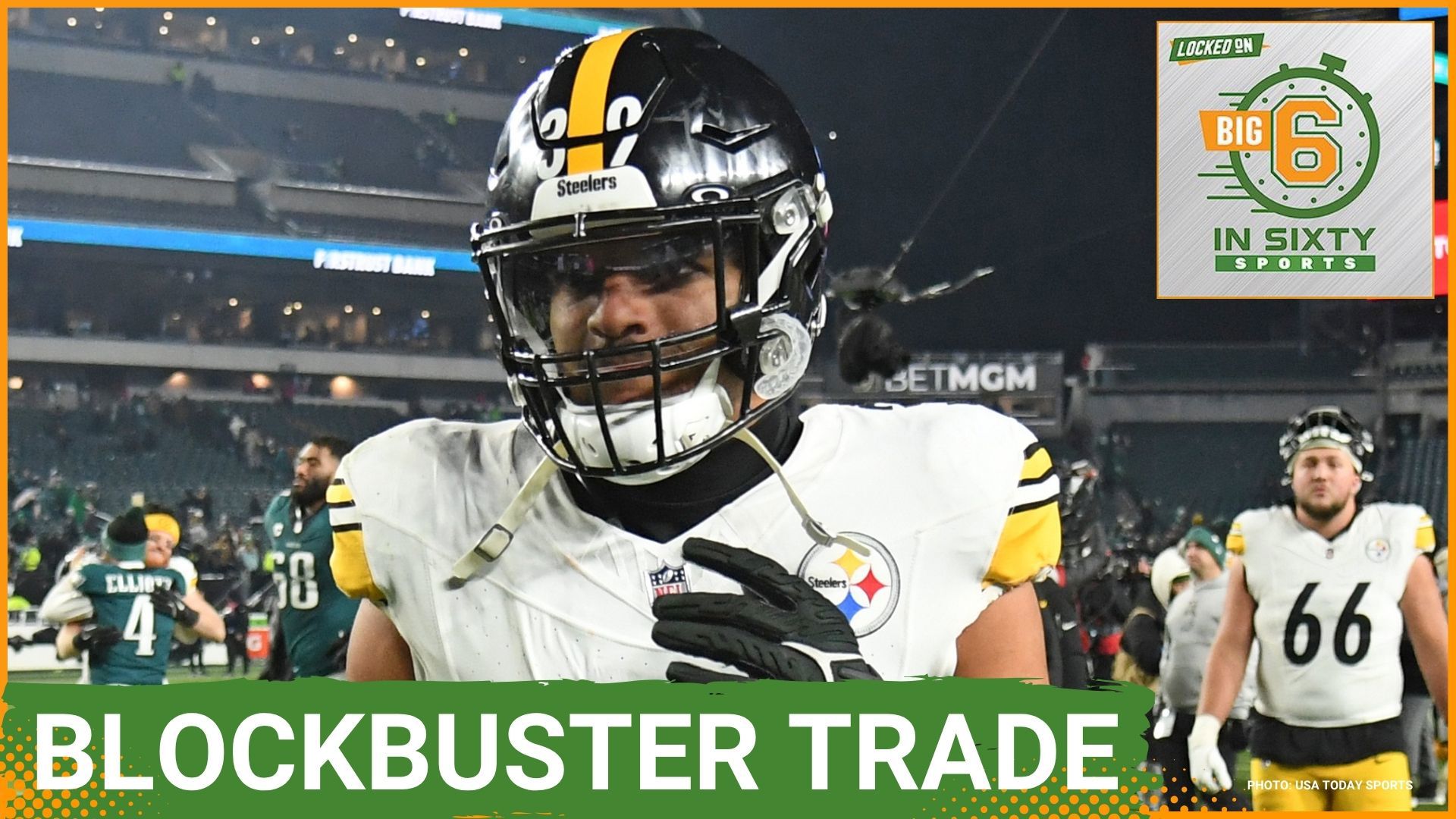 The Steelers trade Minkah Fitzpatrick to the Dolphins and the Nets trade for Michael Porter Jr. The Mavs sign DeAngelo Russell and Michigan gets a football commit.