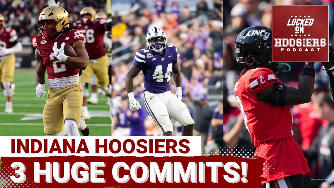 BREAKING: Indiana grabs 3 more STUDS from the Transfer Portal including a starting RB & EDGE