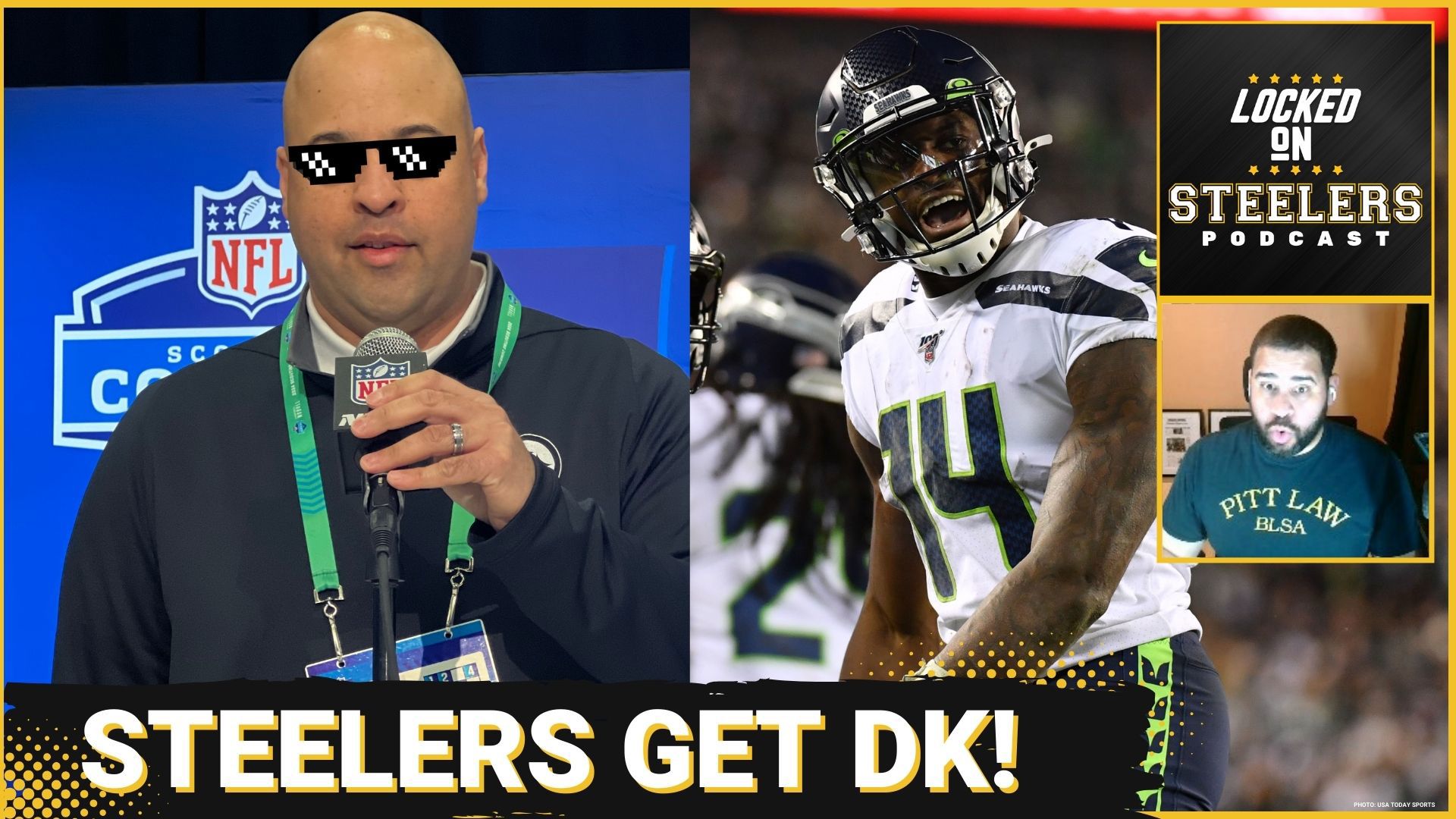 The Pittsburgh Steelers have traded for D.K. Metcalf of the Seattle Seahawks. Christopher Carter gives his reaction on the move by Omar Khan.