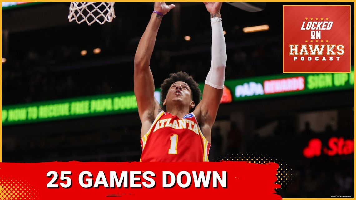 Atlanta Hawks: 25-game mark, Dyson Daniels, top-10 defense, Trae Young return, and more with Glen Willis