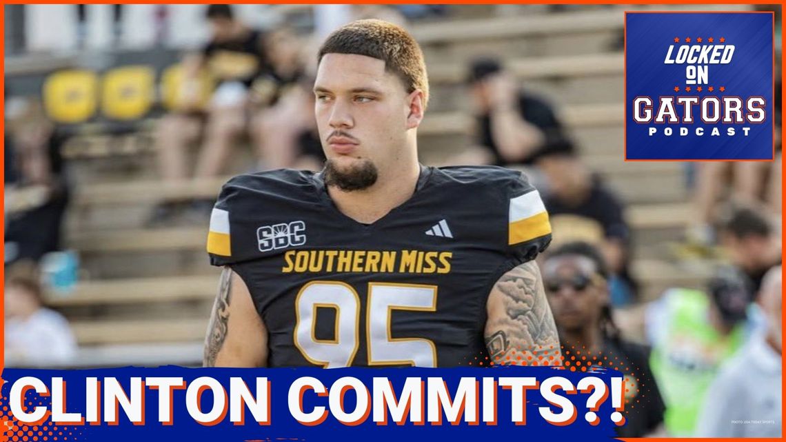 Mason Clinton COMMITS! Florida Gators get ANOTHER Transfer Portal Defensive Lineman