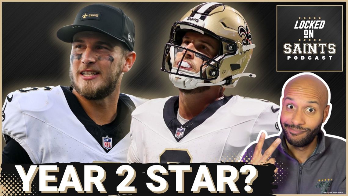 BREAKOUT: New Orleans Saints' Tyler Shough PRIMED For Drake Maye-Like Massive Sophomore Jump