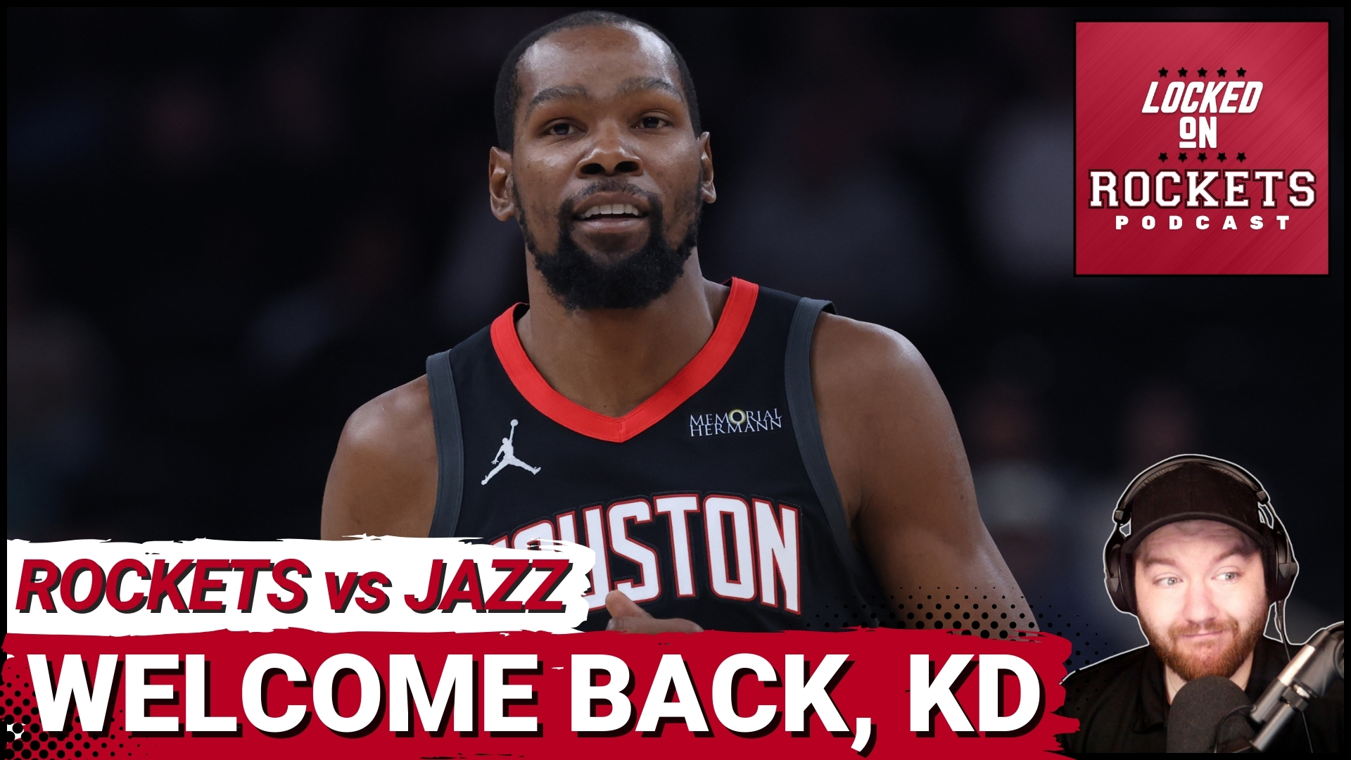 Kevin Durant RETURNS, Rockets DOMINATE Utah Jazz & Reed Sheppard Era