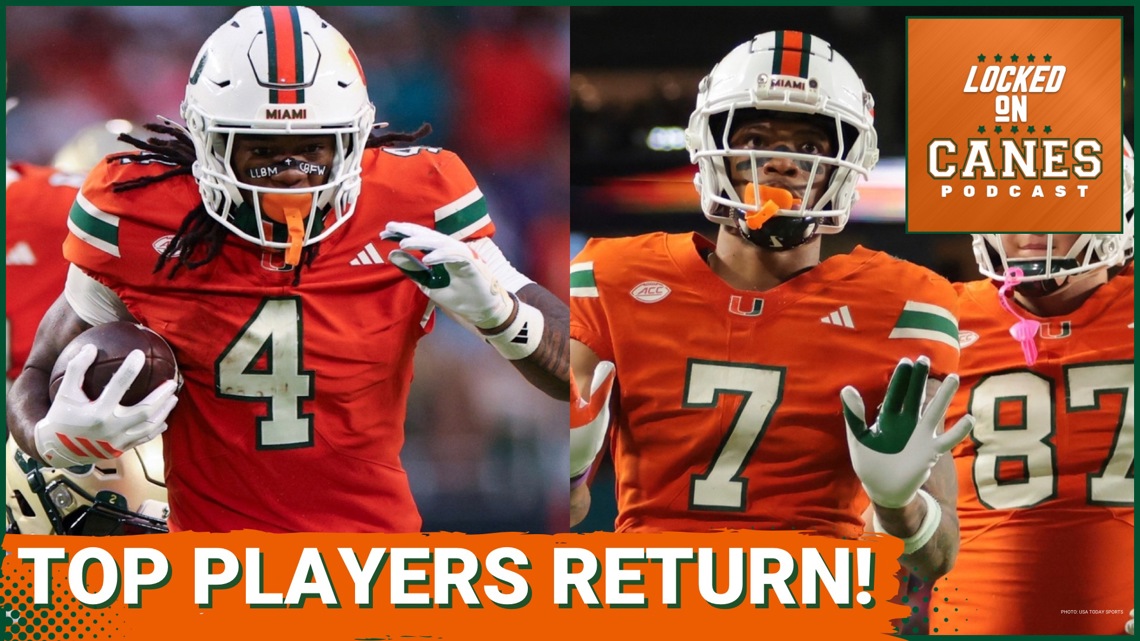 INJURY BOOST: Miami Hurricanes Welcome Mark Fletcher & CJ Daniels Back to DOMINATE Virginia Tech