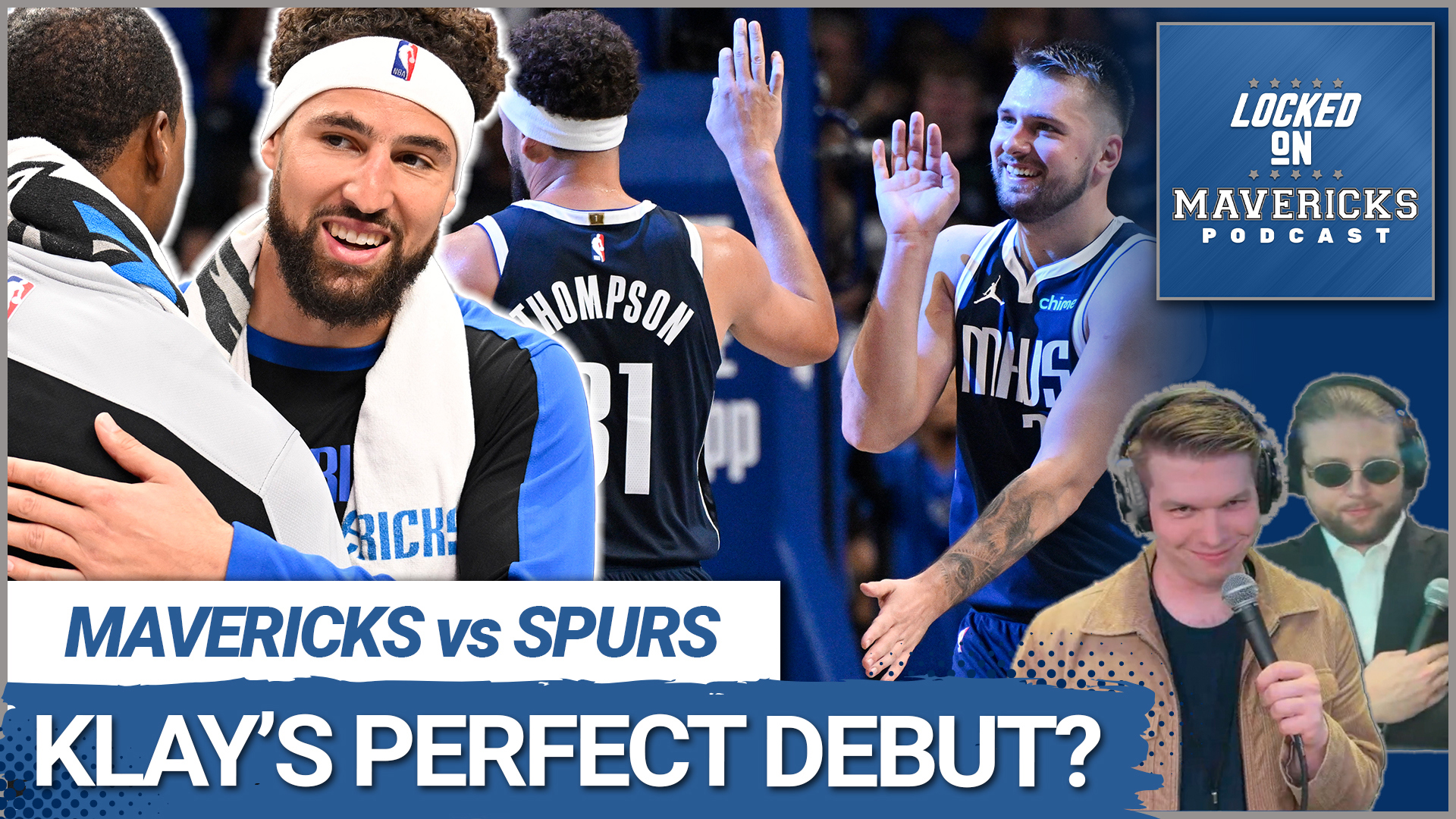 Nick Angstadt and Slightly Biased break down the Dallas Mavericks' win, Klay Thompson's Debut, and why Kidd started Daniel Gafford over Dereck Lively II.