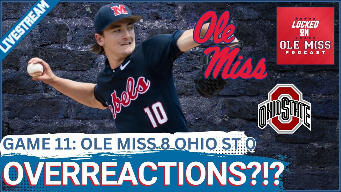 REACTION: Ole Miss DOMINATES Ohio State 8-0! Dom Decker’s Power Surge & Grand Slam Bash