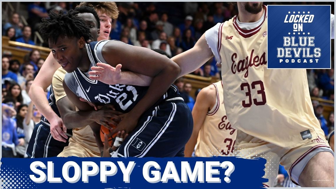 DISJOINTED: Duke Basketball Beats Boston College Despite LACKLUSTER Second Half - UNC Rivalry AWAITS